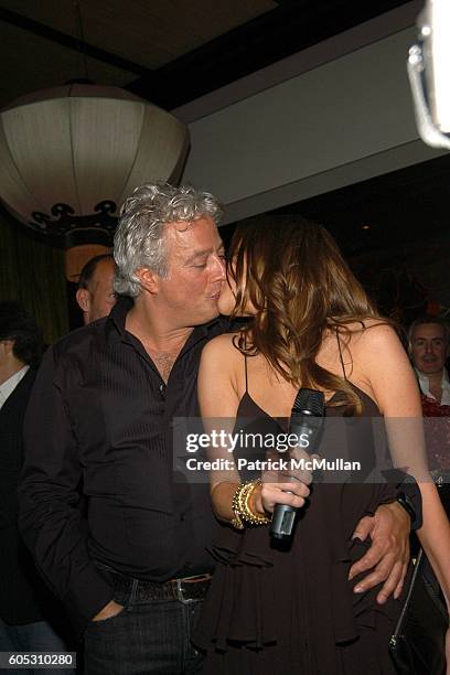 Aby Rosen and Samantha Boardman attend ABY ROSEN Birthday Celebration at Chinatown Brasserie on May 15, 2006 in New York City.