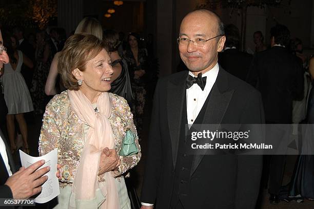 Shelby White and Harold Koda attend THE METROPOLITAN MUSEUM OF ART Costume Institute Spring 2006 Benefit Gala celebrating the exhibition AngloMania:...