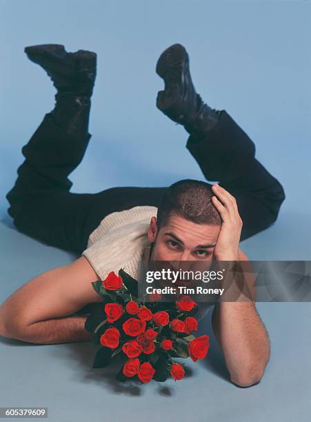 Australian actor Alex Dimitriades, circa 1994.