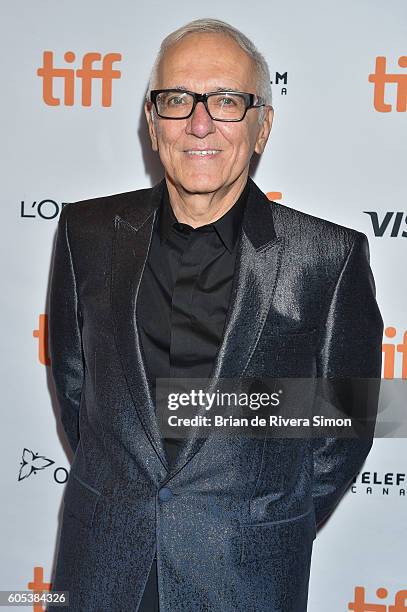 Producer Roger Frappier attends the "Two Lovers And A Bear" premiere during the 2016 Toronto International Film Festival at The Elgin on September...