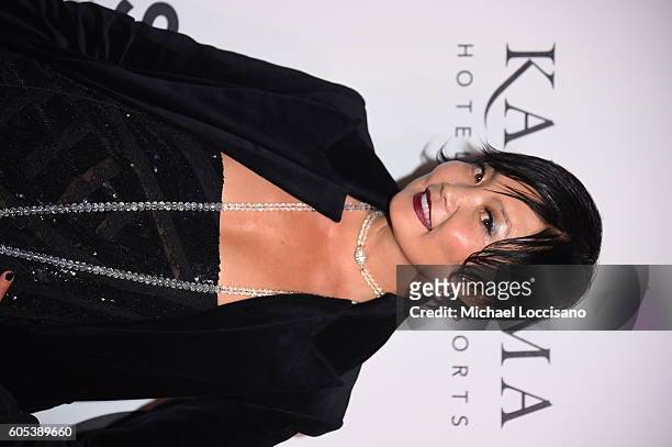 Irina Pantaeva attends the UNITAS 2nd annual gala against human trafficking at Capitale on September 13, 2016 in New York City.