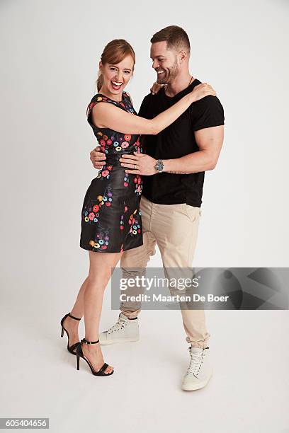 Actors Ahna O'Reilly and Wes Chatham from the film "Wes Chatham" pose for a portrait during the 2016 Toronto International Film Festival at the...