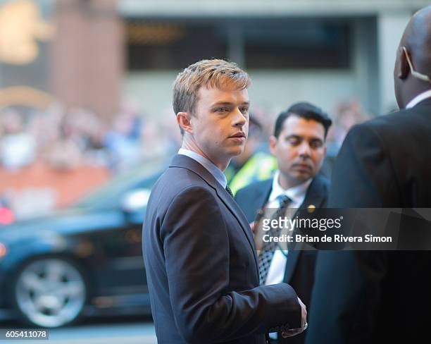 Actor Dane DeHaan attends the "Two Lovers And A Bear" premiere during the 2016 Toronto International Film Festival at The Elgin on September 13, 2016...