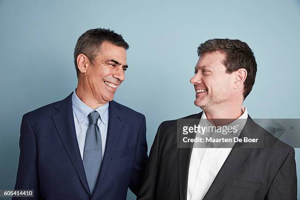 Producer Michael London and director George Nolfi from the film "Birth of the Dragon" pose for a portrait during the 2016 Toronto International Film...