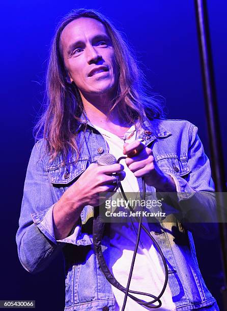 Musician Brandon Boyd performs onstage during Petty Fest 2016 at The Fonda Theatre on September 13, 2016 in Los Angeles, California.