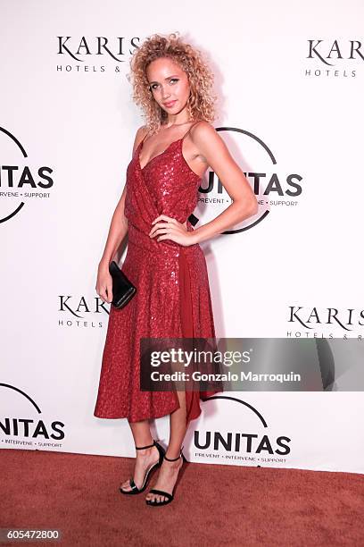 Allie Silva at the Unitas Hosts Second Annual Gala Against Human Trafficking at Capitale on September 13, 2016 in New York City.