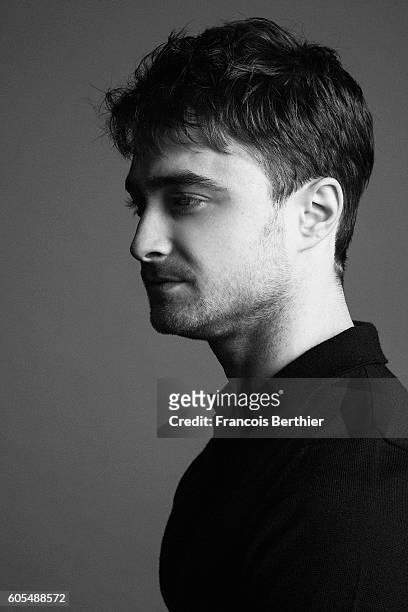 Actor Daniel Radcliffe is photographed for Self Assignment on September 6, 2016 in Deauville, France.