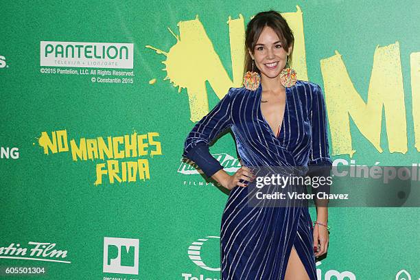 Camila Sodi attends the "No Manches Frida" Mexico City premiere at Cinepolis Plaza Universidad on September 13, 2016 in Mexico City, Mexico.