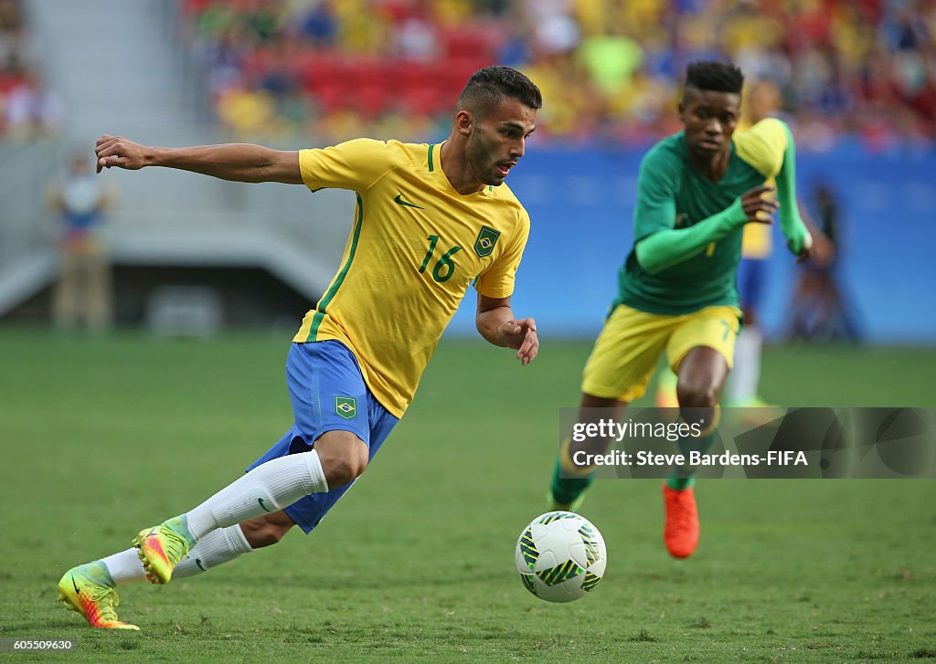 Brazil v South Africa: Men's Football - Olympics: Day -1