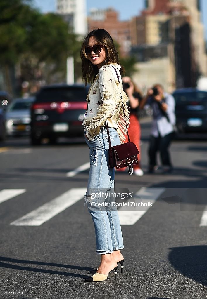 Street Style - September 2016 New York Fashion Week - Day 6