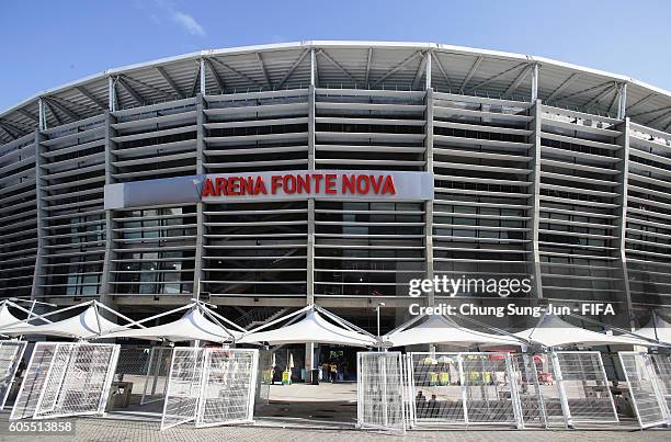 Estadio Fonte Nova Stadium Photos and Premium High Res Pictures - Getty ...