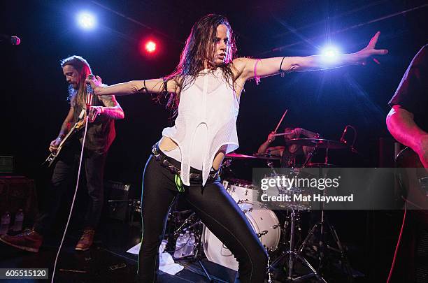 Juliette Lewis performs on stage at Chop Suey on September 13, 2016 in Seattle, Washington.