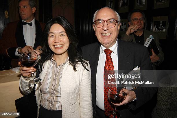 Anne Li and Aubrey Rubin attend THE FRIARS CLUB celebrate the release of PRIVATE JOKE FILE, a book of jokes compiled by BARRY DOUGHERTY at The Friars...