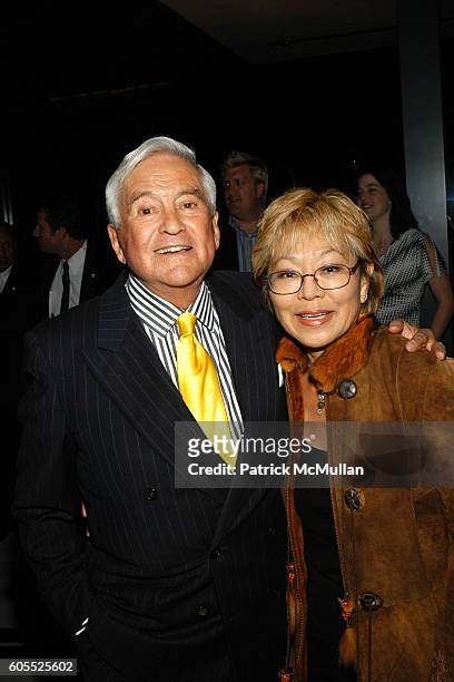 Fred Hayman and Betty Hayman attend HARRY WINSTON to Celebrate Opening of New Beverly Hills Flagship Store at Harry Winston on January 11, 2006 in...