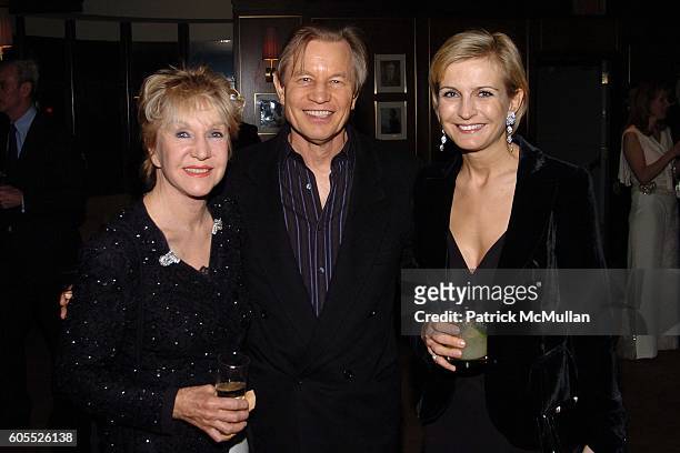 Patricia York, Michael York and ? attend VANITY FAIR Pre Golden Globes Party at Sunset Tower Hotel on January 15, 2006 in West Hollywood, CA.