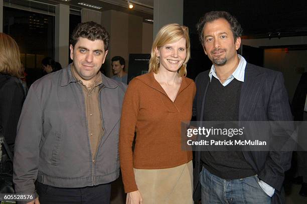 Eugene Jarecki, ? and Andrew Jarecki attend Eugene Jarecki Documentary " Why We Fight" at Sony Screening Room on January 12, 2006 in New York City.