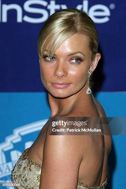 Jaime Pressly attends InStyle Magazine & Warner Bros. Golden Globes Party - Arrivals at Beverly Hilton Hotel on January 16, 2006 in Beverly Hills, CA.