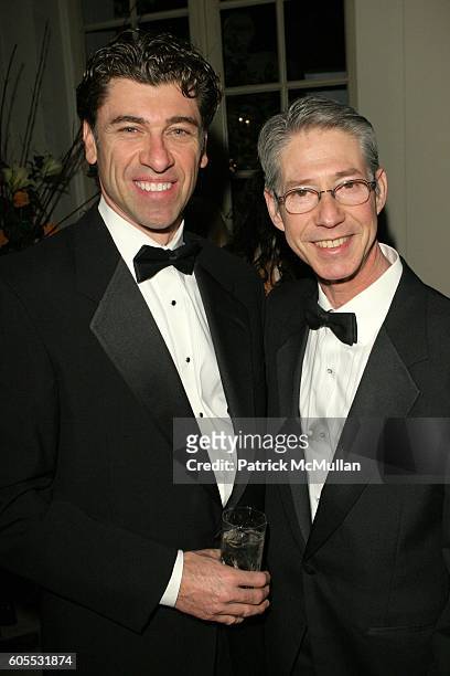 Jeremiah Chechik and Peter Sukonik attend Caviar Butler hosts Caviar Affair To Benefit MOCA at L'Orangerie on January 22, 2006 in West Hollywood, CA.