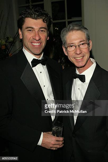 Jeremiah Chechik and Peter Sukonik attend Caviar Butler hosts Caviar Affair To Benefit MOCA at L'Orangerie on January 22, 2006 in West Hollywood, CA.