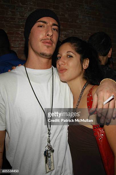 Eric Balfour and Jojo attend Grand opening of Nest Nightclub at Nest NYC USA on January 31, 2006 in New York, New York.