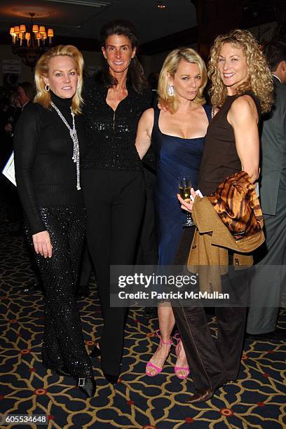 Muffie Potter Aston, Somers Farkas, Debbie Bancroft and Susie Hayes attend THE GOOD LIFE a Novel by Jay McInerney Book Party hosted by Anne Hearst at...