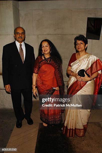 Bharat Bhise, Swati Bhise and Neelam Deo attend Sanskriti Center 2nd Annual Benefit Gala at NY Raquet and Tennis Club N.Y.C. On May 19, 2006 in New...