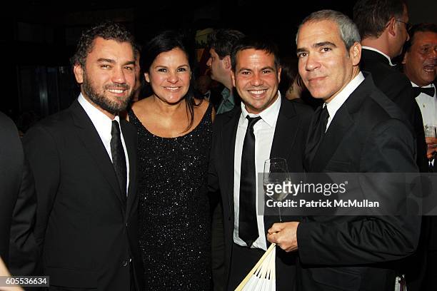 Edmundo Castillo, Candy Pratts Price, Narciso Rodriguez and ? attend EL MUSEO'S 13th Annual Gala at The Mandarin Oriental Hotel on May 17, 2006 in...
