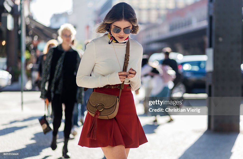 Street Style - September 2016 New York Fashion Week - Day 6