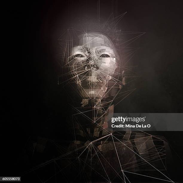 rm0201 digital portrait - anthropomorphic face stock pictures, royalty-free photos & images