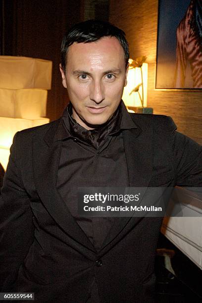 Luigi Murenu attends GIVENCHY Dinner Party Hosted by Simon Doonan & Julie Gilhart at The Home of Simon Doonan on May 18, 2006 in New York City.