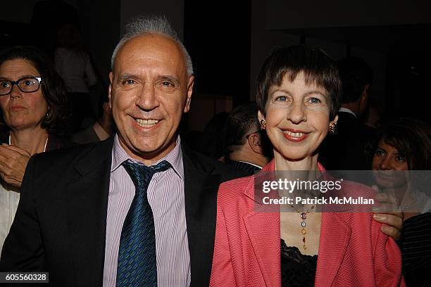 Steve Cuozzo and Jane Cuozzo attend Opening Party for LE CIRQUE at One Beacon Court at Le Cirque on May 18, 2006 in New York City.