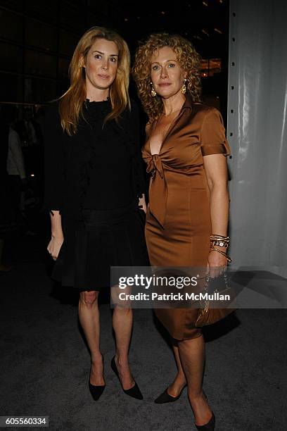Serena Boardman and Annette Tapert attend Opening Party for LE CIRQUE at One Beacon Court at Le Cirque on May 18, 2006 in New York City.