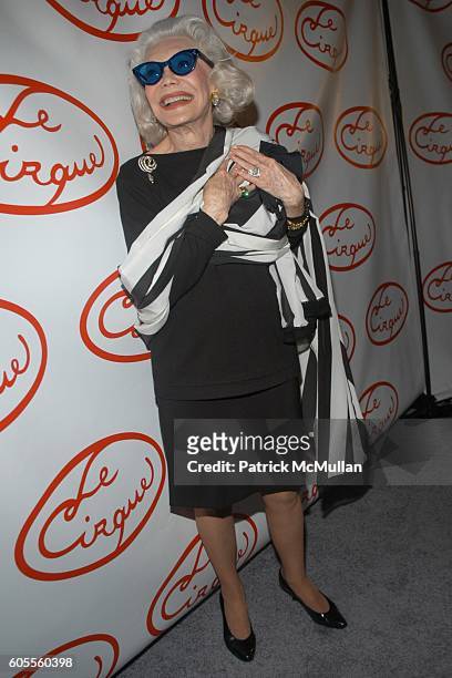 Anne Slater attends Opening Party for LE CIRQUE at One Beacon Court at Le Cirque on May 18, 2006 in New York City.
