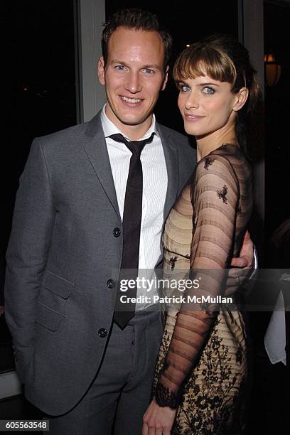 Patrick Wilson and Amanda Peet attend Afterparty for The Opening of "Barefoot In The Park" Sponsored by Grey Goose Vodka at The Central Park...