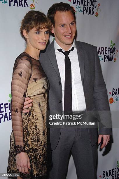 Amanda Peet and Patrick Wilson attend Afterparty for The Opening of "Barefoot In The Park" Sponsored by Grey Goose Vodka at The Central Park...
