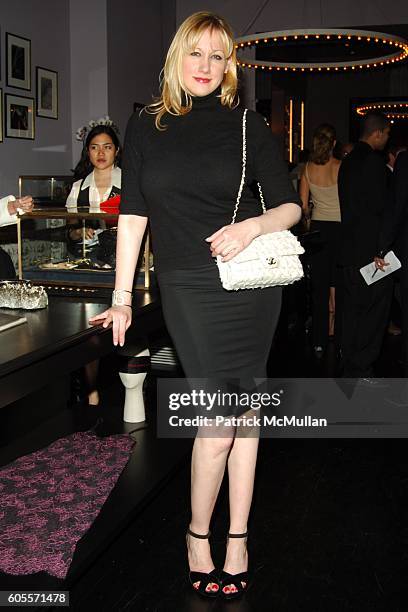 Amy Sacco attends Kiki De Montparnasse Private Dinner at Kiki De Montparnasse on May 22, 2006 in New York City.