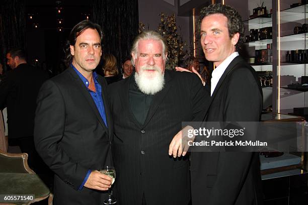 Richard Sachs, Jeff Ayeroff and Jon Rubin attend Kiki De Montparnasse Private Dinner at Kiki De Montparnasse on May 22, 2006 in New York City.