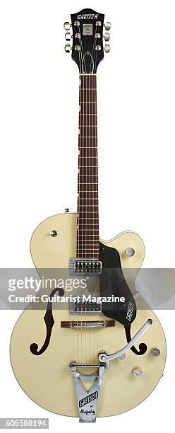 Gretsch G6118T Players Edition Anniversary electric guitar, taken on March 3, 2016.