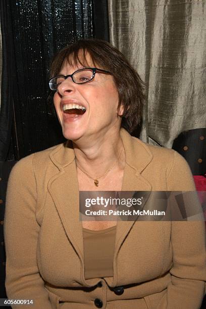 Patti LuPone attends Valentine's Day Cocktail Party hosted by Abby Weisman and Robin Navrozov at Serena's on February 14, 2006 in New York City.