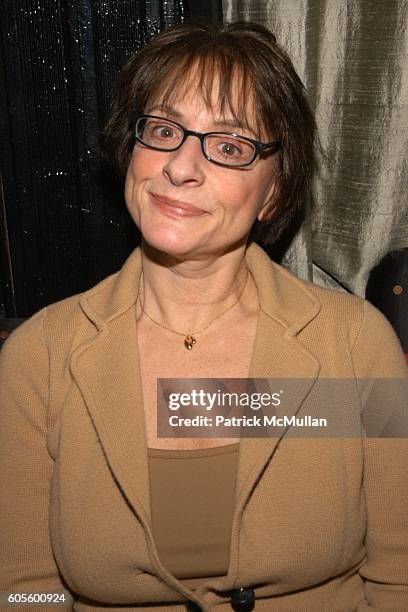 Patti LuPone attends Valentine's Day Cocktail Party hosted by Abby Weisman and Robin Navrozov at Serena's on February 14, 2006 in New York City.