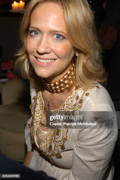 Sarah Orecchia attends Valentine's Day Cocktail Party hosted by Abby Weisman and Robin Navrozov at Serena's on February 14, 2006 in New York City.