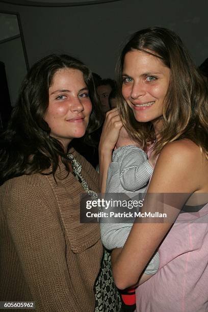 Missy Rayder, Sunny Bebop Balzary and Frankie Rayder attend Diane von Furstenberg the Shop hosts a benefit for the Silverlake Conservatory of Music...