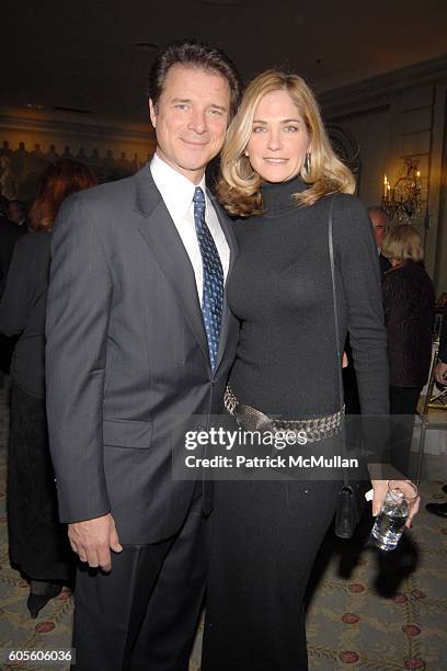 James DePaiva and Kassie DePaiva attend The New School for Jazz and Contemporary Music 2006 Beacons Awards Gala at The Pierre on February 27, 2006 in...