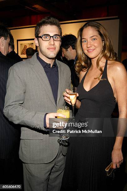 Michael Mandola and Karina Correa-Maury attend Lovestruck inspired by St. Valentine at Sotheby's on February 15, 2006 in New York City.