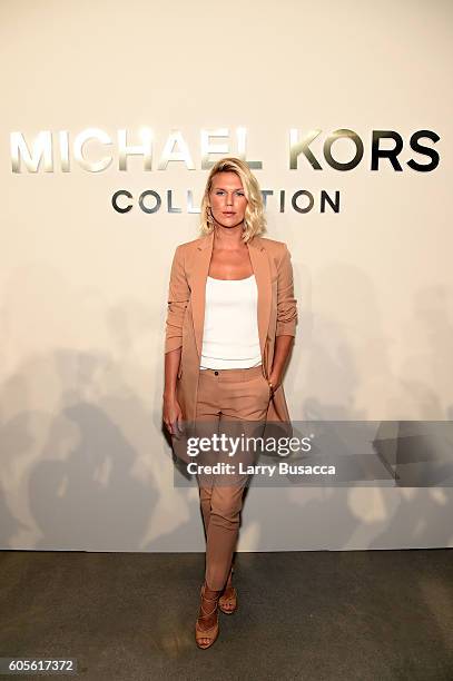 Alexandra Richards attends the Michael Kors Spring 2017 Runway Show at Spring Studios on September 14, 2016 in New York City.