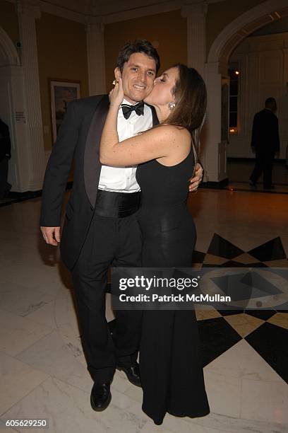 Ted Allegert and Kate Barry attend The Museum of The City of New York, The Directors Council 20th Annual Winter Ball at The Museum of The City of New...
