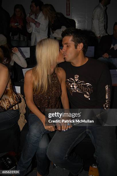 Lizzie Grubman and Chris Stern attend OAKLEY Fall 2006 Fashion Show at The Atelier at Bryant Park on February 4, 2006 in New York.