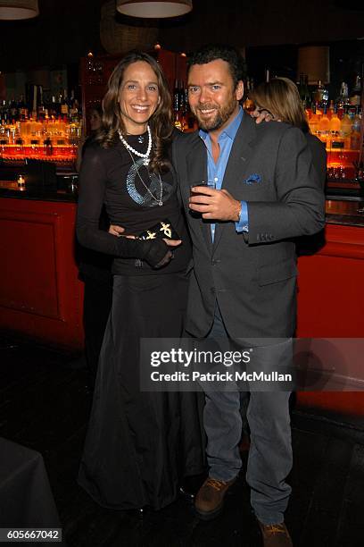 Marcia Mishaan and Arthur Altschul Jr. At DOUGLAS HANNANT After Show Dinner Hosted by Valesca Guerrand-Hermes at PM Niteclub on February 10, 2006 in...