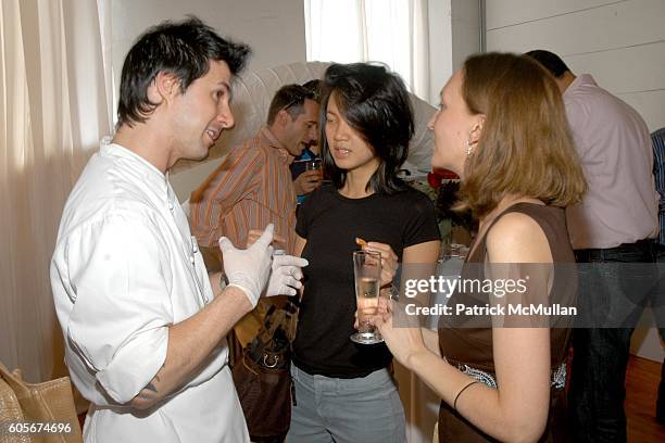 Johnny Iuzzini, Ratha Tep and Kristin Donnelly attend A Recipe for Easy Holiday Entertaining, Hosted by WHOLE FOODS at Home Studios on July 25, 2006...
