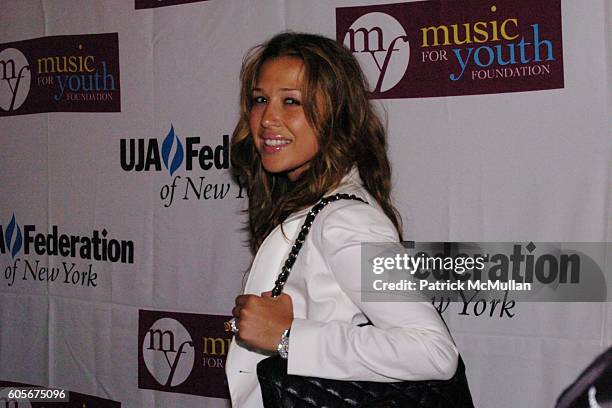 Joy Enriquez attends UJA-Federation of New York's 2006 Music Visionary Awards Luncheon at The Pierre Hotel Ballroom on July 18, 2006 in New York City.
